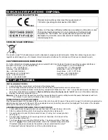 Предварительный просмотр 4 страницы Health O Meter 500KLWA User Instructions