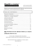 Preview for 28 page of Health O Meter 501KG User Instructions