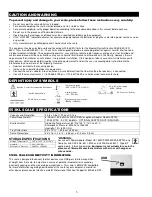 Preview for 3 page of Health O Meter 553KL User Instructions