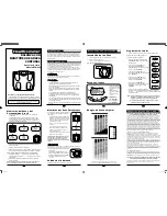 Preview for 2 page of Health O Meter Health o meter BFM580 User Manual