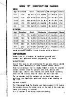 Preview for 3 page of Health O Meter Healthometer BFM950 User Manual