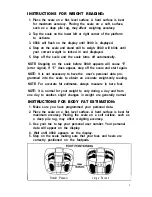 Preview for 5 page of Health O Meter Healthometer BFM950 User Manual