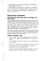 Preview for 6 page of Health O Meter Healthometer BFM950 User Manual