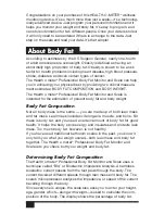 Preview for 2 page of Health O Meter Healthometer BFM980 User Manual