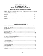 Preview for 2 page of Health O Meter PRO PLUS 1100KL Operation Manual