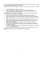 Preview for 7 page of Health O Meter PRO PLUS 2450KL Operation Manual