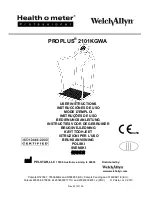 Preview for 1 page of Health O Meter Proplus 2101KGWA User Instructions