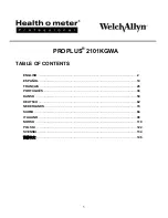 Preview for 2 page of Health O Meter Proplus 2101KGWA User Instructions