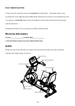 Preview for 4 page of HealthCare International CyclePlus Owner'S Manual