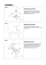 Preview for 9 page of HealthCare International PhysioStep Owner'S Manual