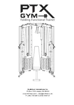 HealthCare International PTX Gym Assembly Instructions Manual preview