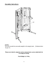 Preview for 10 page of HealthCare International PTX Gym Assembly Instructions Manual