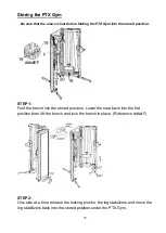 Preview for 13 page of HealthCare International PTX Gym Assembly Instructions Manual