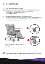 Preview for 14 page of HealthCo Diana Deluxe Chair Bed User Manual