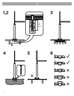 Preview for 4 page of Healthcraft Advantage Pole Portable AR-AP-P-HD Manual