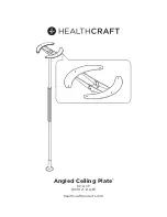 Healthcraft Angled Ceiling Plate SP-ACP Instruction Manual предпросмотр