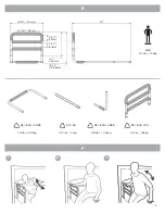 Предварительный просмотр 5 страницы Healthcraft Assista-Rail AST-S Instructions Manual