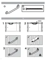 Preview for 2 page of Healthcraft Easy MountTM Grab Bar Instructions Manual