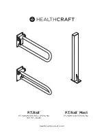 Preview for 1 page of Healthcraft P.T.Rail Manual