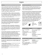 Preview for 14 page of Healthcraft SuperBar DC100 Instructions Manual