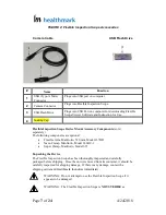 Preview for 8 page of Healthmark FIS-005 User Manual & Software Installation Manual