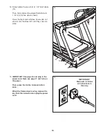 Предварительный просмотр 13 страницы Healthrider 1210 Rt Treadmill Manual