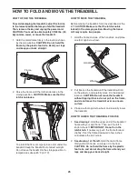 Предварительный просмотр 25 страницы Healthrider 1210 Rt Treadmill Manual