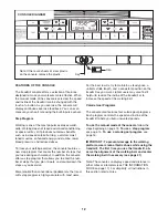 Preview for 12 page of Healthrider 15.5 S Elliptical User Manual