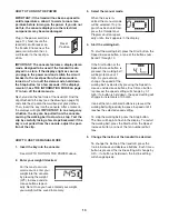 Preview for 13 page of Healthrider 15.5 S Elliptical User Manual