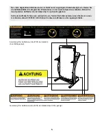 Предварительный просмотр 5 страницы Healthrider 250p Treadmill (German) Bedienungsanleitung