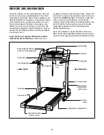 Предварительный просмотр 6 страницы Healthrider 250p Treadmill (German) Bedienungsanleitung