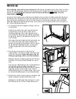 Предварительный просмотр 7 страницы Healthrider 250p Treadmill (German) Bedienungsanleitung