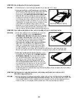 Предварительный просмотр 24 страницы Healthrider 250p Treadmill (German) Bedienungsanleitung