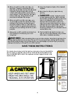 Preview for 4 page of Healthrider 400se HRTL08012 User Manual