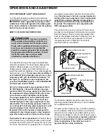 Preview for 8 page of Healthrider 400se HRTL08012 User Manual