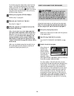 Preview for 13 page of Healthrider 400se HRTL08012 User Manual