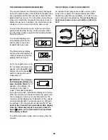 Preview for 20 page of Healthrider 400se HRTL08012 User Manual