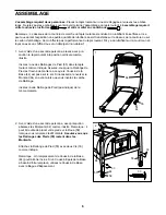 Preview for 6 page of Healthrider 500 Sel Treadmill (French) Manuel De L'Utilisateur