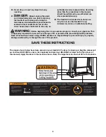 Preview for 4 page of Healthrider 831.299300 User Manual