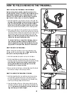 Preview for 21 page of Healthrider 831.299300 User Manual