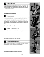 Предварительный просмотр 10 страницы Healthrider AEROBIC RIDER 2 User Manual