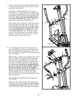 Предварительный просмотр 8 страницы Healthrider Aire Strider E60 Elliptical User Manual