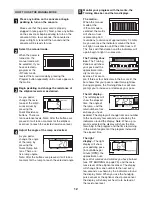 Preview for 12 page of Healthrider Aire Strider E60 Elliptical User Manual