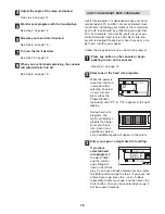 Preview for 15 page of Healthrider Aire Strider E60 Elliptical User Manual