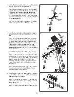 Preview for 8 page of Healthrider C225 E Elliptical User Manual