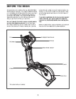 Preview for 4 page of Healthrider C535e Elliptical User Manual