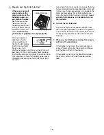 Preview for 14 page of Healthrider C550e Elliptical User Manual