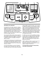 Preview for 10 page of Healthrider C840e HRE59020 User Manual