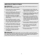 Preview for 3 page of Healthrider C860e Elliptical User Manual