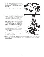 Preview for 8 page of Healthrider C860e Elliptical User Manual